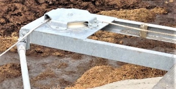 Poulie suspendue sur fosse ou fumi&egrave;re